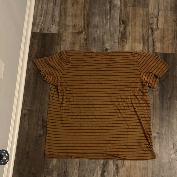 Old Navy Brown Striped Tee - Picture 1 of 3